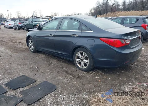 2012 Hyundai Sonata Limited из США, поврежденный, VIN 5NPEC4AC6CH338877